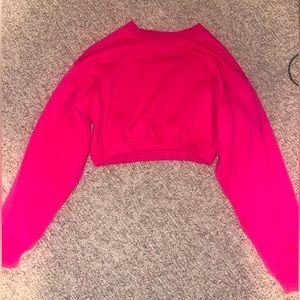 Hot Pink Alo Devotion Crew